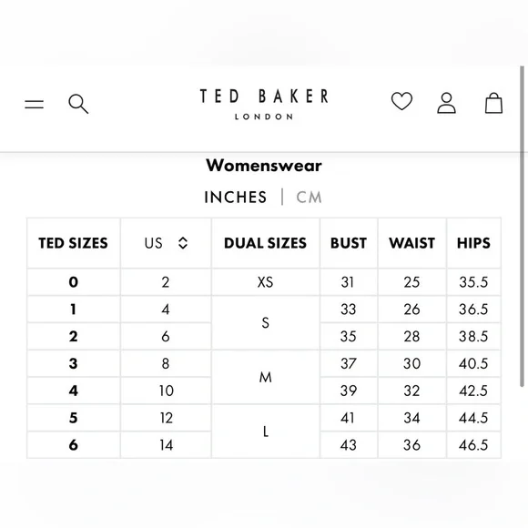 TED BAKER NWT Orange Pink Lilanya Floral print Woven Top size 1 Small Whimsical - Picture 7 of 7